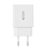 TECH-PROTECT C35W 2-PORT NETWORK CHARGER PD35W + LIGHTNING CABLE WHITE