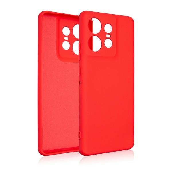 Beline Etui Silicone Motorola Edge 50 Pro czerwony/red