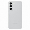 CASE SAMSUNG LEATHER COVER GALAXY S22, LIGHT GRAY