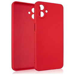 Etui Beline Silicone do Samsung Galaxy A07 czerwony