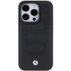 Etui BMW Leather Seats Pattern na iPhone 15 Pro Max - czarne