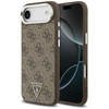 Etui Guess 4G Triangle Logo MagSafe do   iPhone Air brązowy srebrny