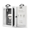 Karl Lagerfeld KLHCI65SLFKBK iPhone XsMax  hardcase czarny/black Silicone Iconic