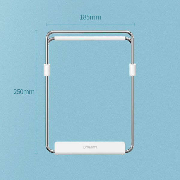 Ugreen regulowana podstawka stojak do laptopa srebrny (LP230)