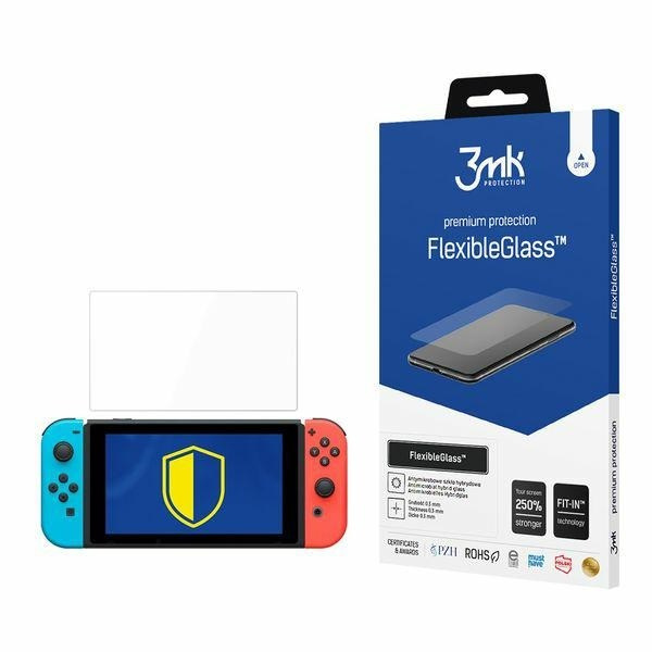 Szkło hybrydowe 3mk FlexibleGlass™ na Nintendo Switch