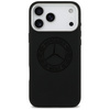Etui Mercedes Silicone Vintage Logo      MagSafe do iPhone 17 Pro Max czarny