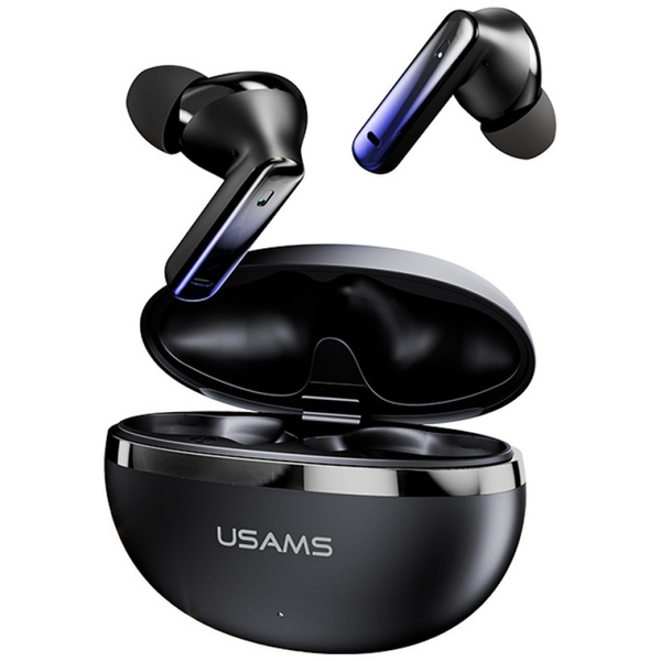 Słuchawki Bluetooth USAMS Echo E02 TWS   ANC+ENC bezprzewodowe czarny