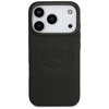 Etui Mercedes Leather Vintage Logo       MagSafe do iPhone 17 Pro czarny