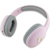 Hello Kitty słuchawki nauszne BluetoothHKBHA1BKHLMP różowe/pink Metal Logo