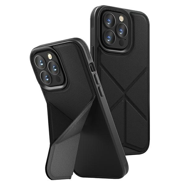 UNIQ etui Transforma iPhone 14 Pro 6,1" Magclick Charging czarny/ebony black