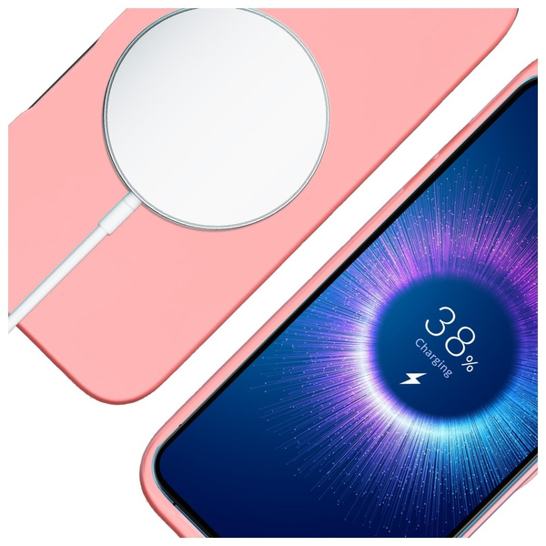 Etui 3MK Hardy MagSilicone do Apple      iPhone 16 Plus różowy