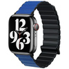 Beline pasek Apple Watch Magnetic Pro 42/44/45/49mm czarno/niebieski  black/blue box