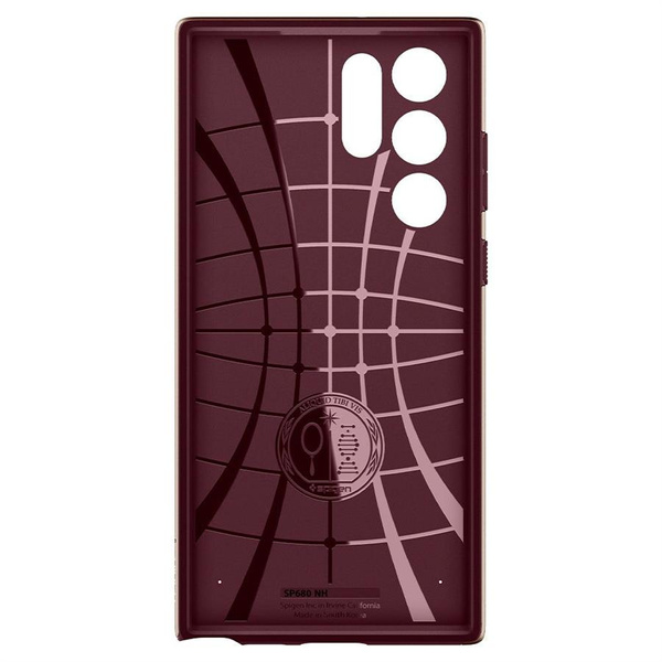 Spigen Neo Hybrid case for Samsung Galaxy S22 Ultra - burgundy