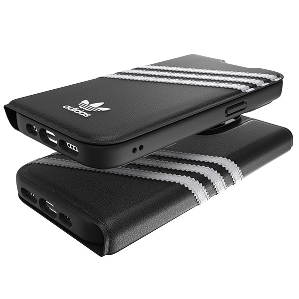 Adidas OR Booklet Case PU iPhone 14 Proczarno biały/black white 50196