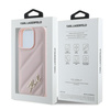 Karl Lagerfeld KLHCP16XPQDSMGP iPhone 16 Pro Max 6.9" różowy/pink hardcase Quilted Signature
