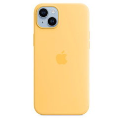 APPLE SILICONE CASE MPTD3ZM/A IPHONE 14 PLUS SUNGLOW ORYGINALNA PLOMBA