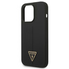 Guess GUHCP14XSLTGK iPhone 14 Pro Max6,7" czarny/black hardcase Silicone Triangle