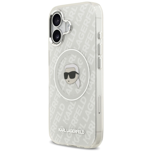 Etui Karl Lagerfeld IML Karl Head Logo   MagSafe do iPhone 17 szary