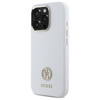 Guess GUHCP16XM4DGPH iPhone 16 Pro Max   6.9" biały/white hardcase Silicone Logo Strass 4G