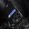 LEATHER STAND CASE CASE FOR IPHONE 14 COVER CARD WALLET WITH STAND BLACK