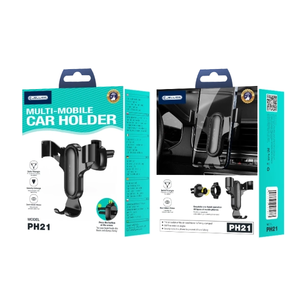 JELLICO car holder gravity PH21 Black