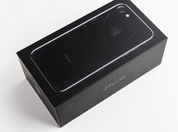 ORYGINALNE PUDEŁKO IPHONE 7 BLACK  A++