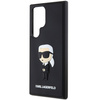 KARL LAGERFELD KLHCS24L3DRKINK S24 ULTRA S928 CZARNY/BLACK HARDCASE 3D RUBBER IKONIK