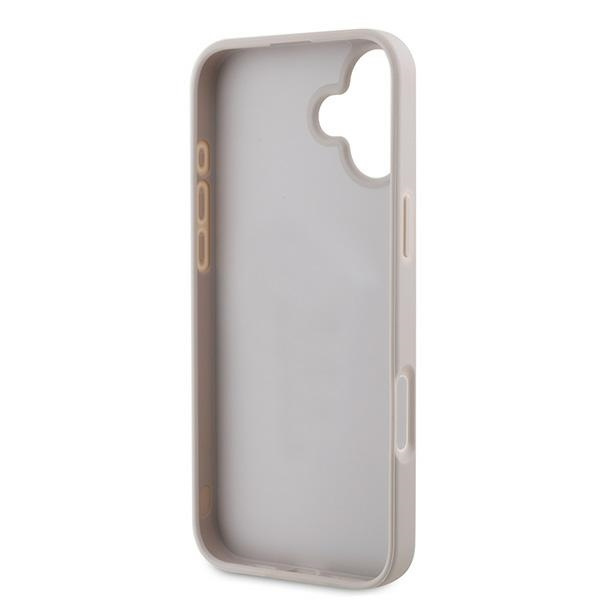 Guess GUHCP16MG4GLPI iPhone 16 Plus 6.7"różowy/pink hardcase 4G Bottom Stripe