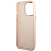 Guess GUHCP14LHG4SHP iPhone 14 Pro6,1" różowy/pink hard case 4G Vintage Gold Logo