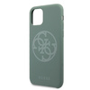 Guess GUHCN65LS4GKA iPhone 11 Pro Maxkhaki hard case Silicone 4G Tone On Tone