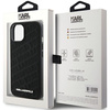 Etui Karl Lagerfeld Quilted K Pattern na iPhone 15 Plus / 14 Plus - czarne