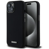 DKNY DKHMP14SSMCHLK iPhone 14 / 15 / 136.1" czarny/black hardcase Liquid Silicone Small Metal Logo MagSafe