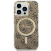 Guess GUHMP14LH4STW iPhone 14 Pro 6.1"brązowy/brown hardcase 4G MagSafe