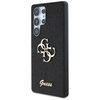 Etui Guess Fixed Glitter Big 4G Metal    Logo do Samsung Galaxy S25 Ultra czarny