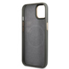 Guess GUHMP13MSAPSTG iPhone 13 / 14 / 15 6.1" szary/grey hardcase Peony Logo Plate MagSafe