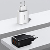 Baseus Compact fast charger 2x USB / USB Type C 30W 3A Power Delivery Quick Charge white (CCXJ-E02)