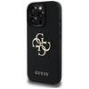 Etui Guess Grained Big 4G Logo Small     Classic Logo do iPhone 16 Pro czarny