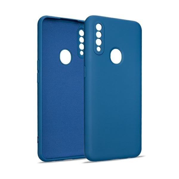 BELINE CASE SILICONE OPPO A31 BLUE / BLUE