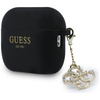 Etui Guess Silicone 4G Charm do AirPods  Pro 3 czarny