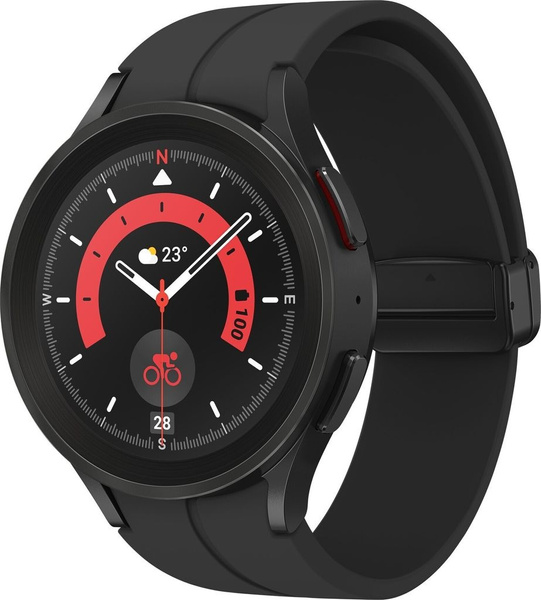 [OUTLET] Samsung Galaxy Watch5 Pro WiFi R920 Black with Rubber Band Black Grade B