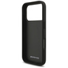 Etui AMG Leather Debossed Lines Logo do  iPhone 17 Pro czarny