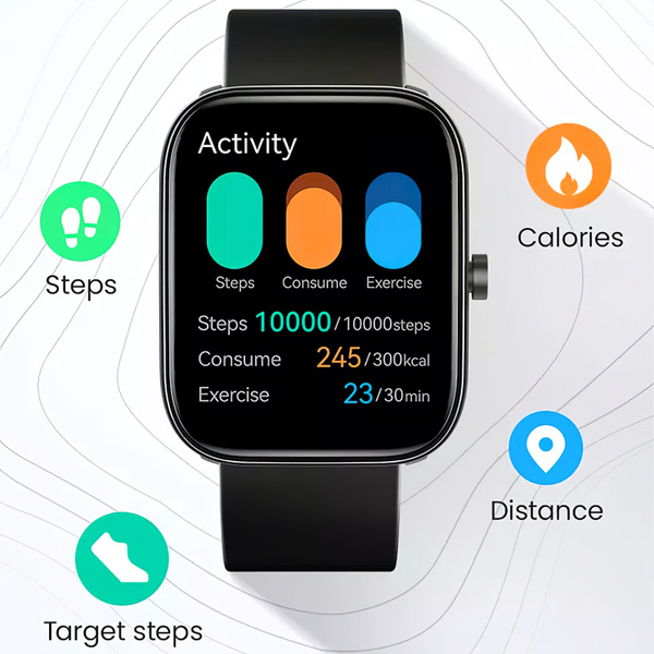 SMARTWATCH HAYLOU LS13 GST LITE BLACK AFTER RETURN