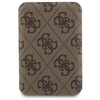 Zestaw Guess GUBPM5P15S4GEMGW iPhone15 6.1" hardcase + Powerbank 5000mAh MagSafe brązowy/brown 4G Metal Logo
