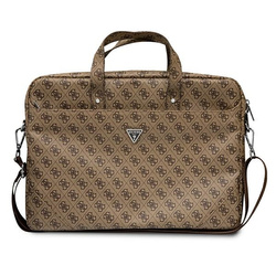 GUESS GUCB15P4TW 16 "BROWN/ BROWN SAFFIANO 4G TRIANGLE LOGO