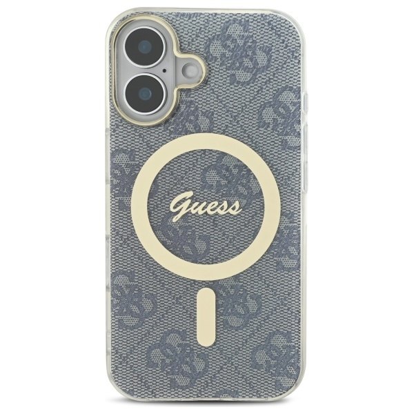 Guess GUHMP16SH4STB iPhone 166.1" niebieski/blue hardcase IML 4G MagSafe