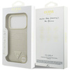 Etui Guess Croco Triangle Logo MagSafe   do iPhone 17 Pro złoty