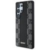 Etui DKNY Leather Checkered Pattern      MagSafe do Samsung Galaxy S25 Ultra czarny