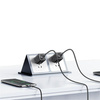 USAMS SET Kabel USB na USB-C 3A 1.2m Fast Charging stalowy/tarnish 30 szt. SJ718ZJ01 (US-SJ718)