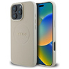 Guess GUHMP16XPGHSMME iPhone 16 Pro Max6.9" beżowy/beige hardcase Grained Ring MagSafe