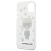 KARL LAGERFELD KLHCP13MHFLT IPHONE 13 / 14 / 15 6,1" PRZEZROCZYSTY/TRANSPARENT FLOWER IKONIK KARL